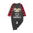 thumbnail image 1 of 2023 Pyjamas de Noël Assortis pour la Famille, Pyjamas en Velours pour Hommes, 1 of 4