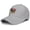 Grey, variant on United States 250th Anniversary Grey Baseball Cap with Printed Patriotic Theme and Adjustable Fit for Outdoor Activities
