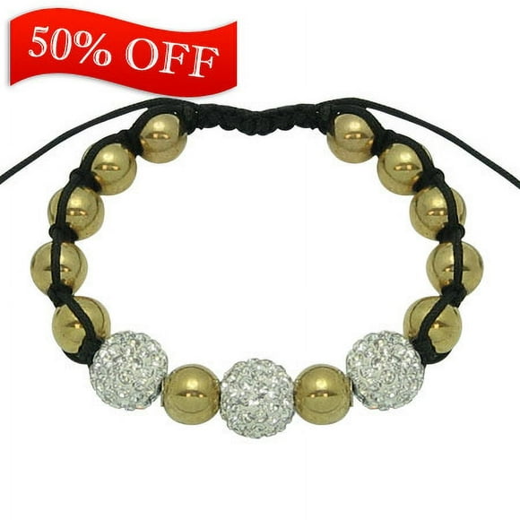 Fashion Bracelet Clear Swarovski Crystal Beads