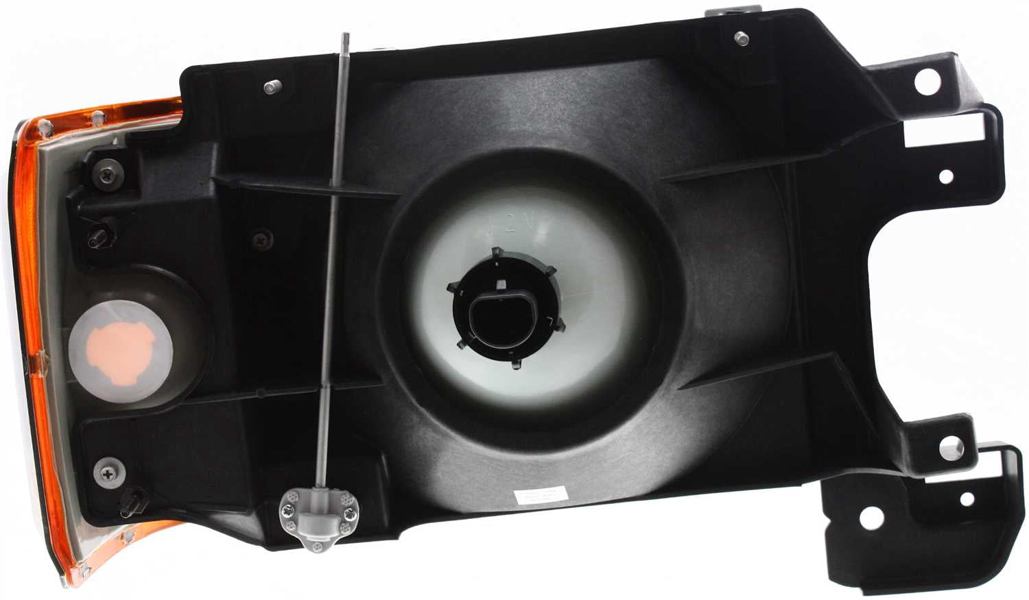 Headlight Compatible With 1987-1991 Ford F-250 Bronco Left Driver Halogen With bulb(s)