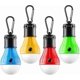 thumbnail image 1 of Tent Lights Portable 4-pack Clip Hook Hurricane Emergency Lights Camping Tent Light Bulbs Camping Equipment Camping Hiking Backpack Fishing, 1 of 5