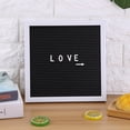 thumbnail image 5 of EECOO 25cm*25cm Message Felt Letter Board Sign Changeable Letters Numbers Home Room Decor Felt Board Felt Letter Board, 5 of 10