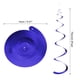 thumbnail image 2 of 30uds Oscuro Azul Fiesta Colgante Doble Tira Colgante Decoraciones Plástico Techo Serpentinas Fiesta Decoraciones para Cumpleaños Fiesta con Colgar Etiqueta Cuerda, Gancho, 2 of 7