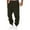 Green, variant on snowsong Men's Pants Mens Sweatpants Male Fitness Running Trousers Drawstring Loose Waist Solid Color Pants Pocket Loose Fleece Sweatpants Lounge Pants Black L