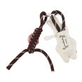 thumbnail image 3 of Unique Bargains 1 Pc Handbag Charm Cute Rope Handbag Accessories Coffee Color, 3 of 6