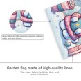 Hello Kitty Christmas Linen Garden Flag Multiple Size Options Outdoor