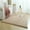 Beige, variant on Ultra-Soft, Fluffy, Non-Slip, Modern Living Room Rug, 40 X 60 Cm, for Indoor and Home Use, Luxurious, Suitable for Kitchens, Entryways, and Home Decor