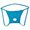 Blue, variant on Lingerie for Women Open Front Mesh G String Pouch Underwear for Men T-Back Thong Bikini-Style Category Blue M