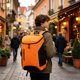 thumbnail image 5 of Mochila de gimnasio con compartimento para zapatos | Mochila deportiva de gran capacidad para viajes, ideal para hombres y mujeres | Bolsa de fitness ligera con compartimento para portátil, 5 of 6