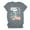 Gray, variant on Teissuly Summer Beach Printed T-shirt With Round Neck And Short Sleeved Top