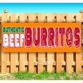thumbnail image 1 of Authentic Beef Burritos 13 oz Vinyl Banner With Metal Grommets, 1 of 4