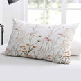 thumbnail image 5 of Pastoral Botanical Throw Pillow Cover 20 x 26 Inch Decorative Pillow Cover Vintage Watercolor Floral Lumbar Pillowcase Seasonal Rectangle Cushion Case for Couch Sofa Bed Living Room, 5 of 7