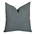 thumbnail image 1 of Plutus PB11387-1616-SP Mélange Texturé Coussin à la Main, Bleu - 16 x 16 Po., 1 of 1