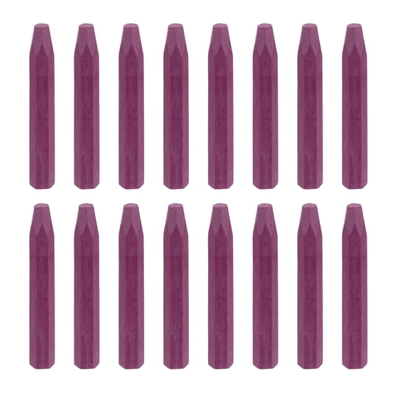 Uxcell 16 Pack Oil Pastels Set Soft Oil Colored Drawing Pastels Chalk Vibrant Color for Artists Art Supplies for Beginners Teachers Purple-red