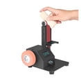 thumbnail image 2 of 350W/250W Belt Sander Electric Sanding Polishing Machine Grinding Sander Grinder Small Sand-belt Machine ,Wide Use, 2 of 6