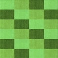 thumbnail image 1 of Ahgly Company Machine Washable Indoor Square Transitional Emerald Green Area Rugs, 7' Square, 1 of 7