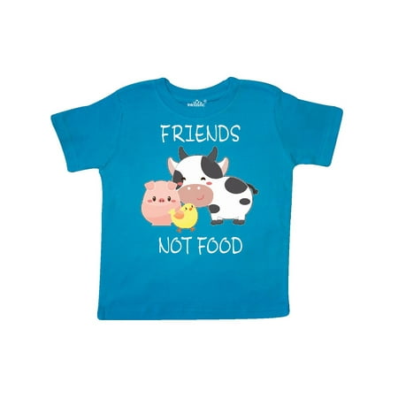 

Inktastic Friends not Food- cute Gift Toddler Boy or Toddler Girl T-Shirt