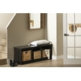 thumbnail image 6 of South Shore Toza, Entryway Bench, Rubbed Black, 6 of 9