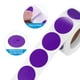 thumbnail image 3 of Uxcell 500 piezas de etiquetas redondas moradas de 1 pulgada, autoadhesivas para manualidades de bricolaje, 3 of 6