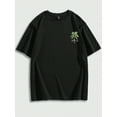 thumbnail image 2 of Malibu Vibe California Palm Tree Graphic Oversized Casual T-shirt, 2 of 5