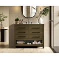 thumbnail image 2 of Elegant Kitchen and Bath 42 inch Single Bathroom Vanity in Chestnut Brown, 2 of 10