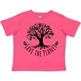 thumbnail image 3 of Inktastic Save the Planet Tree Design with Green Leaves Boys or Girls Toddler T-Shirt, 3 of 5