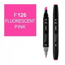 ShinHan Art 1110126-F126 Twin Fluorescent Pink Marker,