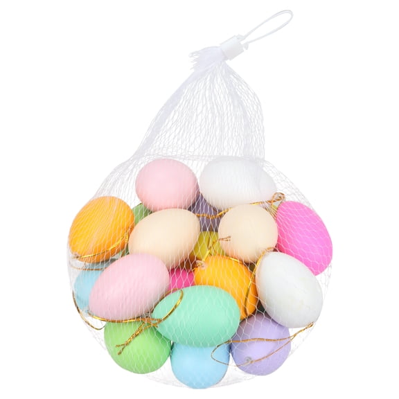 Homoyoyo 40 Pieces Painted Easter Eggs for Craft Projects, Holiday Decorations and Springtime Celebrations