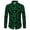 C-Dark Green, variant on Mens Shirts Saint Patrick's Day Digital Print Long Sleeve Button Lapel Men's Casual Top