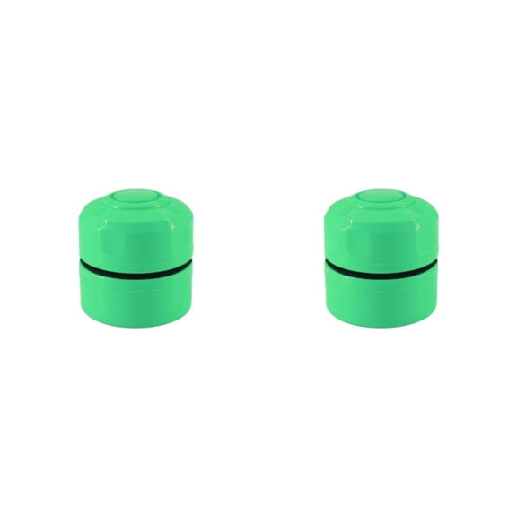 Greeniant Cepillo para acuario - Fuerte succión Fácil operación Limpieza interior y exterior Acuario WH012 Verde WH012 Verde 2piezas