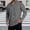 Grey, variant on Adult Men Polo Shirts Long Sleeve Quarter Zipper Polo Tees Basic White Mens Casual Dress Shirt