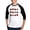 Black/White, variant on CafePress - Playing Card Symbols Baseball Jersey - Cotton Baseball Jersey, 3/4 Raglan Sleeve Shirt