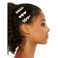 thumbnail image 3 of Packed Party Goldtone Wifey for Lifey Hair Clip Set, 3 Pieces, 3 of 4
