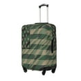 thumbnail image 2 of Naloa Jungle Green Camo USA Flag Elastic Suitcase Protector, Travel Suitcase Protector Cover Fits 18-32in Suitcase - Small, 2 of 9