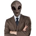 thumbnail image 3 of Máscara Terror VOSTEVAS Máscaras Alienígenas Halloween Horror Realista Látex Cabeza Completa Alienígena para (D), 3 of 9