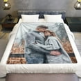 thumbnail image 3 of Custom Photo Blanket for Couples, Personalized Fleece Throw Blankets, Flannel Picture Blanket, Gifts for Husband/Wife/Girlfriend/Boyfriend, Birthday Valentines 30" W x 40" L, 3 of 6