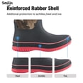 thumbnail image 5 of SMILIN Rain Boots for Women, Anti-slip Mid Calf Women Mud Boots, Camo, Size 6, 5 of 10