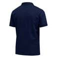 thumbnail image 4 of Evdexr Men's 250th Anniversary Usa Polo Shirts 1776 2026 Short Sleeve Shirts Patriotic Button Down Stars and Stripes Tops 4th Of July Big and Tall Golf T Shirts Navy 2XL, 4 of 4