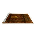 thumbnail image 2 of Ahgly Company Machine Washable Indoor Rectangle Persian Yellow Traditional Area Rugs, 5' x 8', 2 of 4