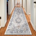 thumbnail image 4 of Vintage Area Rug x Washable Living Room Rug Indoor Print Accent Rugs for Bedroom Distressed Thin Throw Rugs Carpet for Living Room Kitchen Entryway, 4 of 7