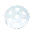 thumbnail image 1 of 65 Tooth Chain Sprocket, Drive Sprocket Cog Carbon Steel 6 Holes 37mm Bore Cog Parts RTeplacement For Go Kart Mini Bike Accessory, 1 of 8