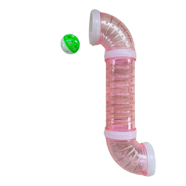 Tablero sensorial para actividades, material de bricolaje para el desarrollo temprano, aprendizaje con tubos, tablero sensorial Rosa