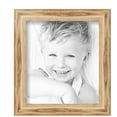 thumbnail image 2 of ArtToFrames 8" x 9" Honey Picture Frame, 8x9 inch Brown MDF Poster Frame (WOM-4085), 4 Pack, 2 of 8