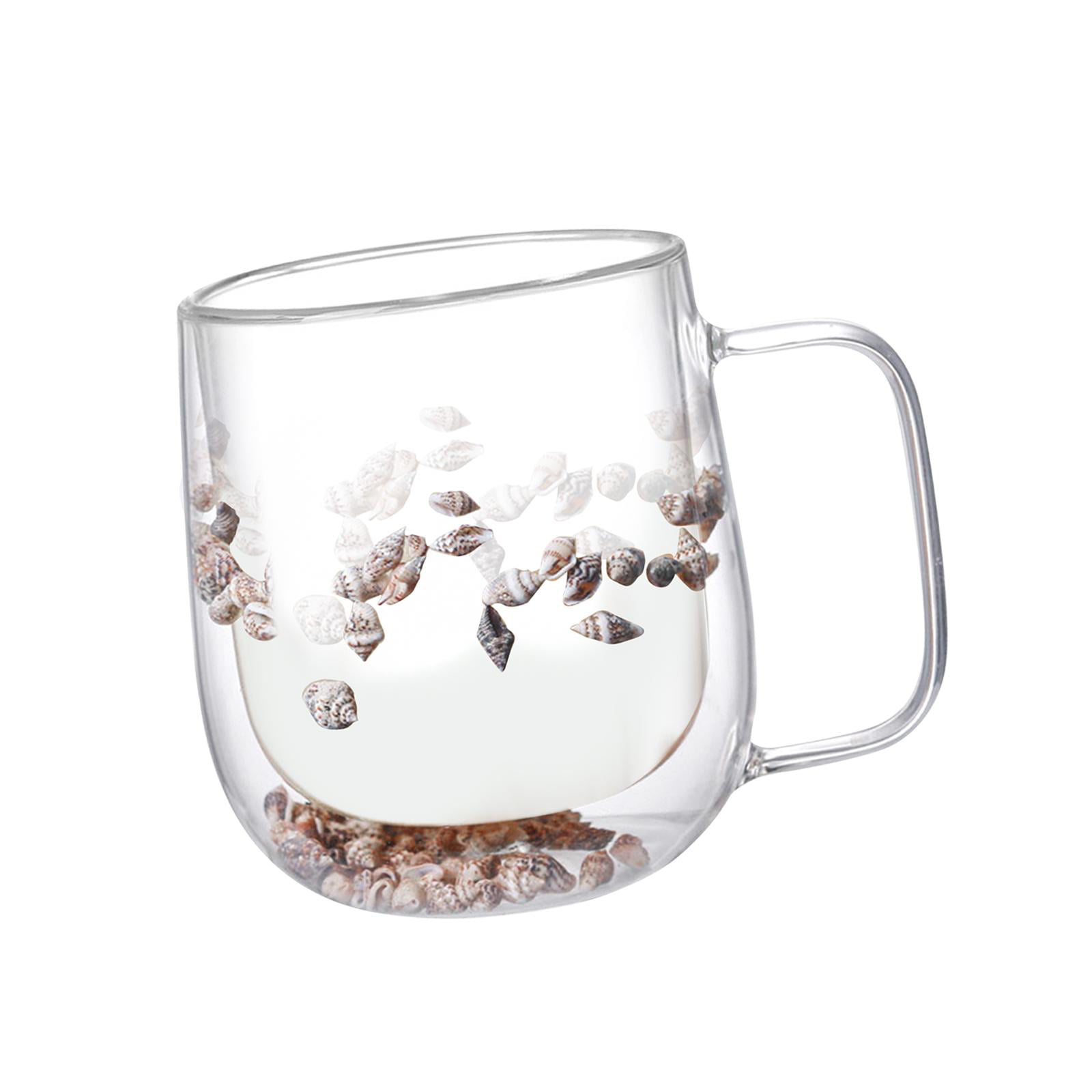 Cappuccino Glass Mugs, (Set of 4) 12 Ounces Double Walled Espresso Mug Cups  Glass Mug Set with 4 Gol…See more Cappuccino Glass Mugs, (Set of 4) 12
