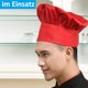 thumbnail image 4 of Juego de 3 gorros de chef para adultos, elásticos, ajustables, para cocina, para cocinar y hornear, 4 of 5