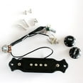 thumbnail image 4 of lionlar Prewired Soundhole Pickup Jack Knob for 4 & 6 String Cigar Box Electric Guitar, 4 of 8