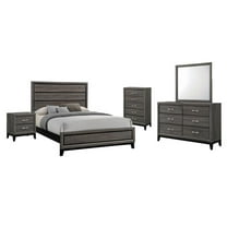 Watson 5-piece California King Bedroom Set Grey Oak