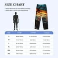 thumbnail image 4 of Fotbe Underwater Treasure Chest Pantalones de Pijama para Hombre, Pantalones de Dormir, Pantalones de Casa con Cintura Ajustable y Bolsillos-XX-Large, 4 of 6