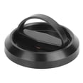 thumbnail image 5 of Cerradura de puerta de acero inoxidable con anillo de tirador para puerta de armario, cajón, armario, color negro, 5 of 5