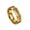 Women's Gold, variant on 6mm Black/Gold/Silver Couple Rings Men Women's AAA CZ Stone Stainless Steel Band